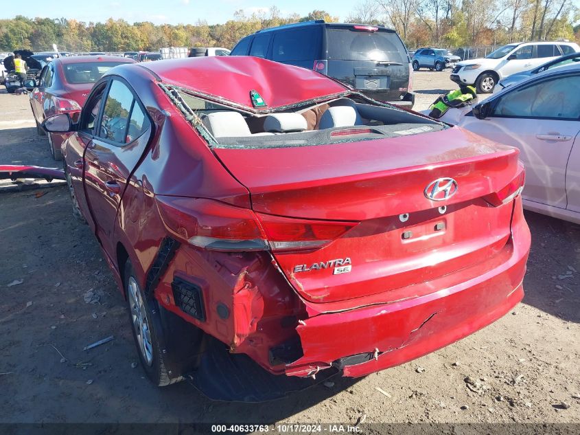 2017 Hyundai Elantra Se VIN: KMHD74LF7HU103713 Lot: 40633763