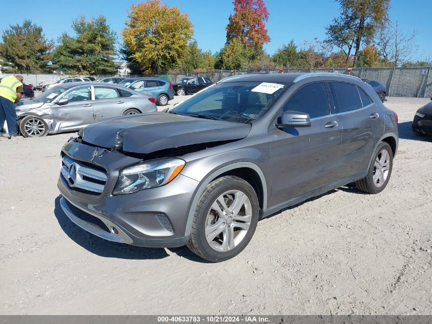 VIN WDCTG4GB9FJ076823 2015 Mercedes-Benz GLA 250, 4... no.2