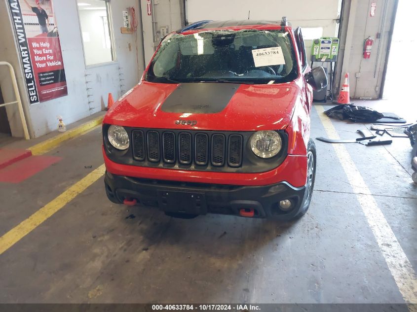 2017 Jeep Renegade Trailhawk VIN: ZACCJBCBXHPE52448 Lot: 40633784