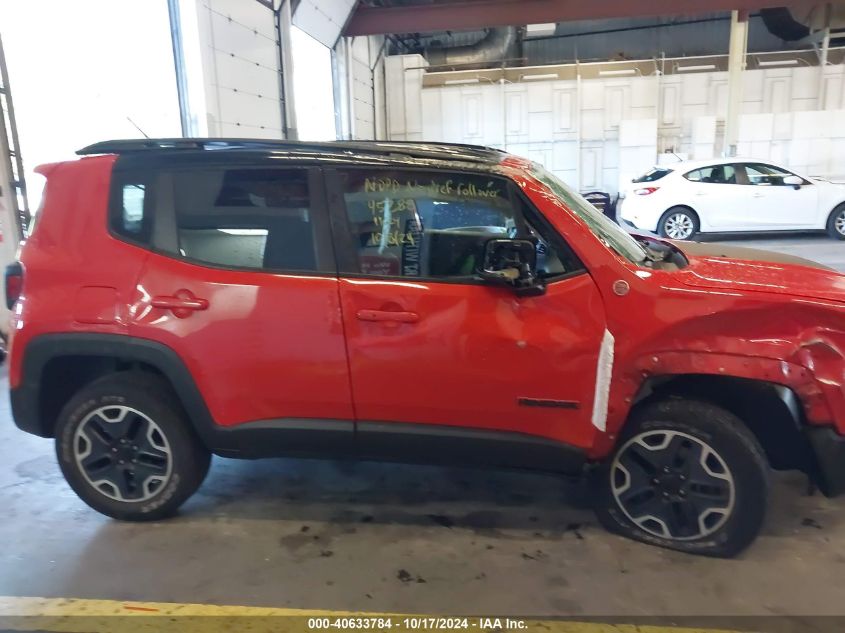 2017 Jeep Renegade Trailhawk VIN: ZACCJBCBXHPE52448 Lot: 40633784