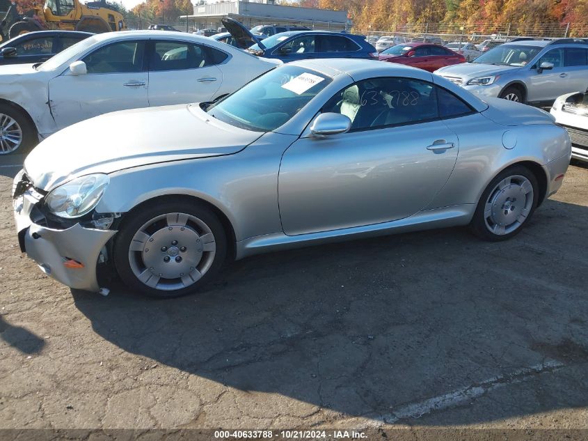 2005 Lexus Sc 430 VIN: JTHFN48Y150070285 Lot: 40633788