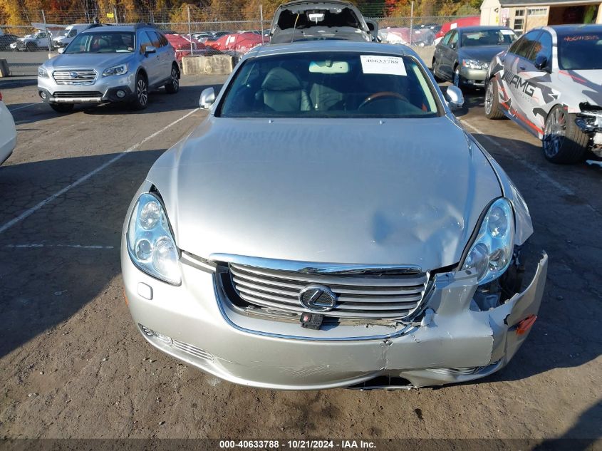 2005 Lexus Sc 430 VIN: JTHFN48Y150070285 Lot: 40633788