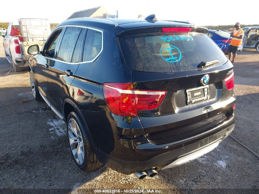 VIN 5UXWX9C59G0D92280 2016 BMW X3, Xdrive28I no.3