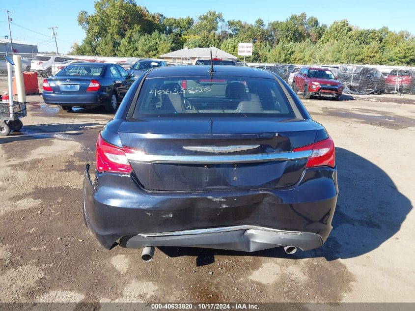 2012 Chrysler 200 Touring VIN: 1C3CCBBG2CN268845 Lot: 40633820