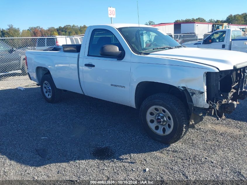 2010 GMC Sierra 1500 Work Truck VIN: 1GTPCTEX0AZ151852 Lot: 40633838