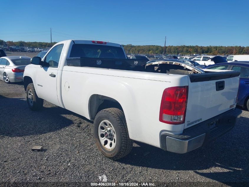 2010 GMC Sierra 1500 Work Truck VIN: 1GTPCTEX0AZ151852 Lot: 40633838