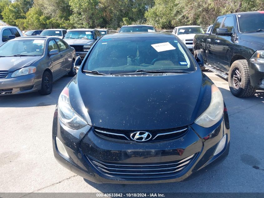 2012 Hyundai Elantra Limited VIN: 5NPDH4AE3CH095026 Lot: 40633842