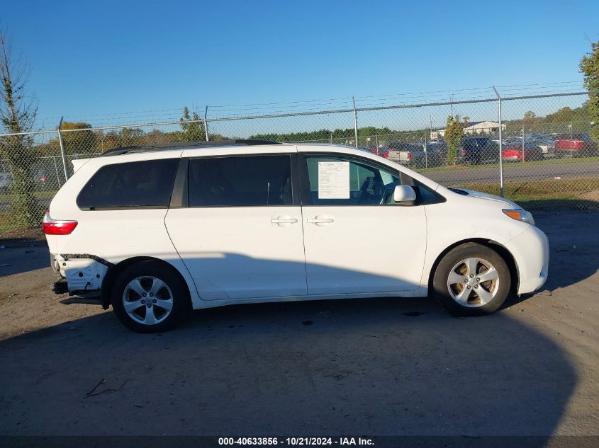 VIN 5TDKZ3DCXHS883943 2017 TOYOTA SIENNA no.13