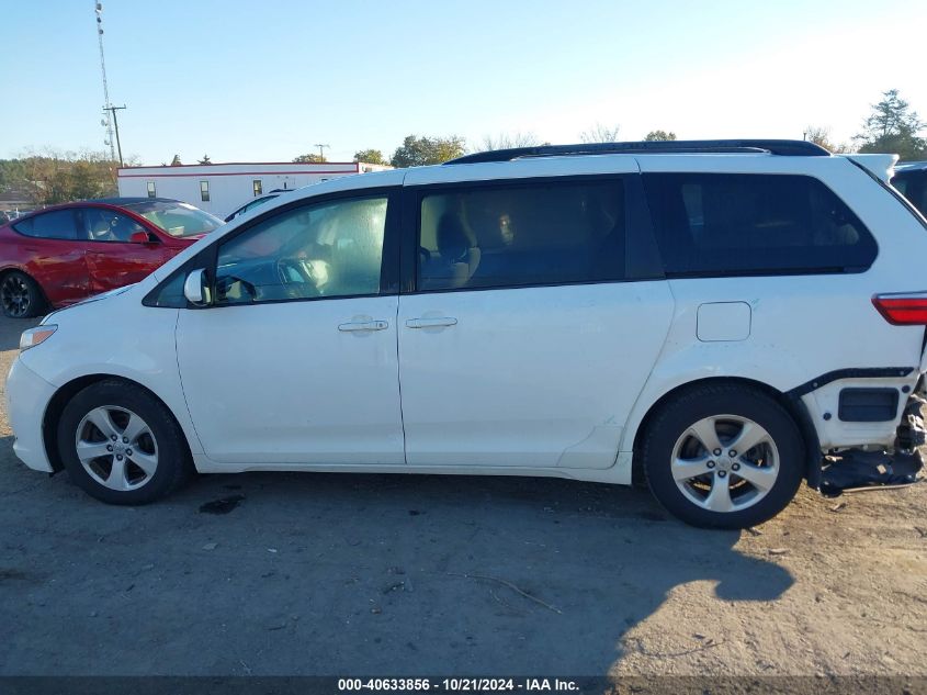 VIN 5TDKZ3DCXHS883943 2017 TOYOTA SIENNA no.14