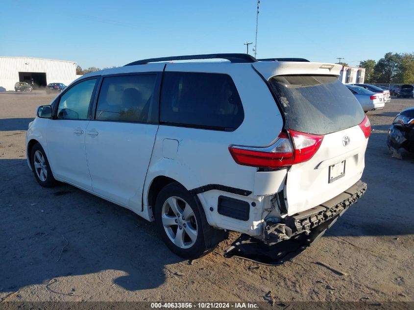 VIN 5TDKZ3DCXHS883943 2017 TOYOTA SIENNA no.3