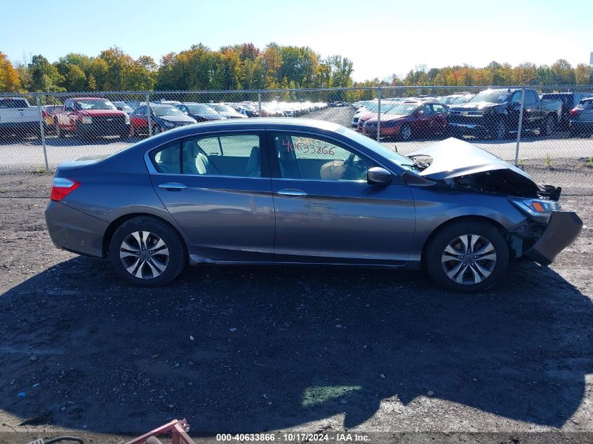 2013 Honda Accord Lx VIN: 1HGCR2F36DA258203 Lot: 40794078