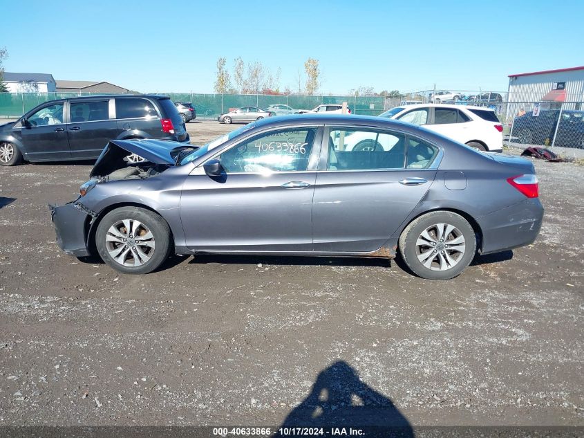 2013 Honda Accord Lx VIN: 1HGCR2F36DA258203 Lot: 40794078