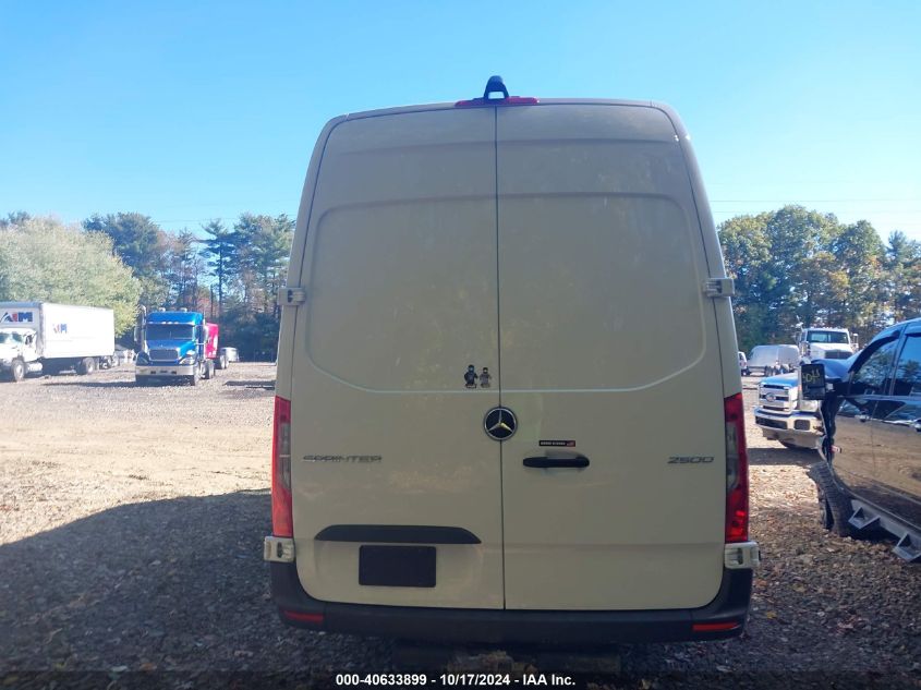 2023 Mercedes-Benz Sprinter 2500 High Roof 4-Cyl Diesel VIN: W1Y4KDHY4PT128825 Lot: 40633899