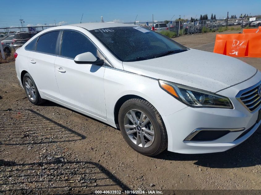 2016 Hyundai Sonata Se VIN: 5NPE24AF0GH368511 Lot: 40633932