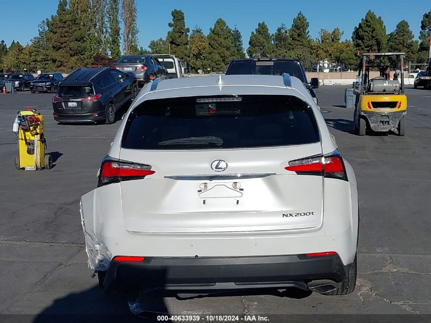 2017 Lexus Nx 200T VIN: JTJYARBZ0H2055934 Lot: 40633939