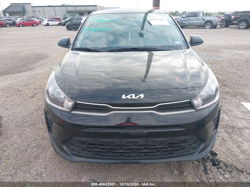 2023 Kia Rio Lx VIN: 3KPA24AD6PE559626 Lot: 40633951