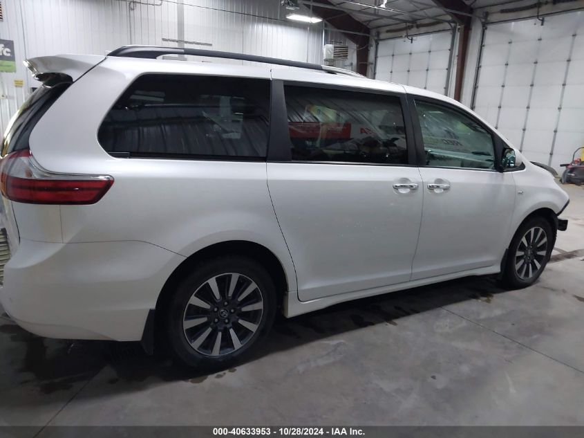 2019 Toyota Sienna Xle Premium 7 Passenger VIN: 5TDDZ3DC5KS223244 Lot: 40633953