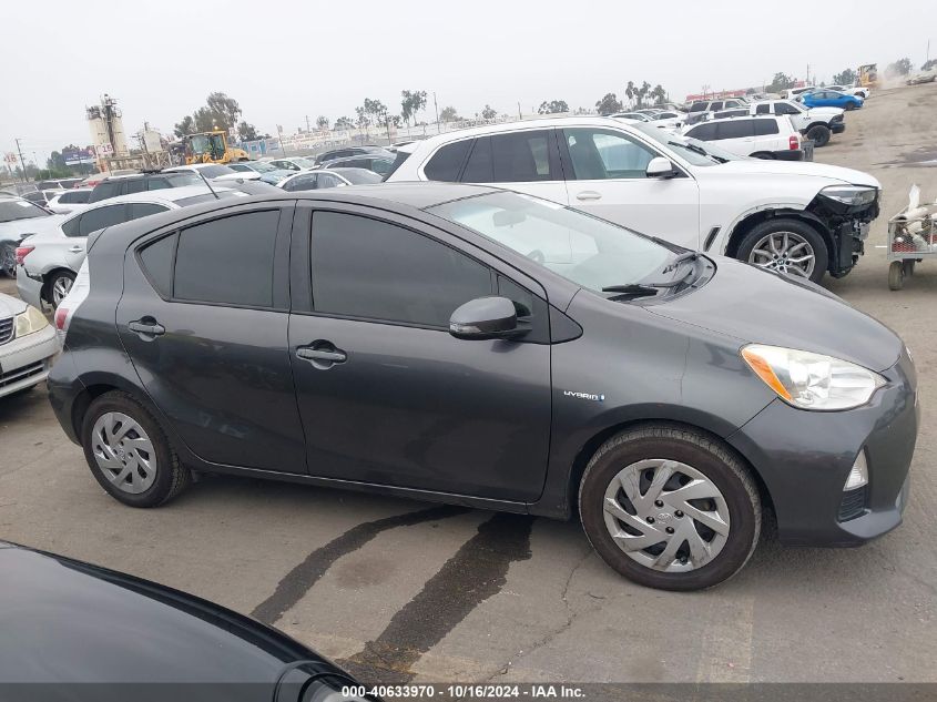 2014 Toyota Prius C Three VIN: JTDKDTB33E1564880 Lot: 40633970