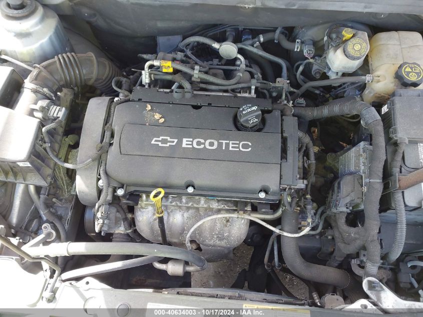 2015 Chevrolet Cruze Ls Auto VIN: 1G1PA5SH2F7267077 Lot: 40634003