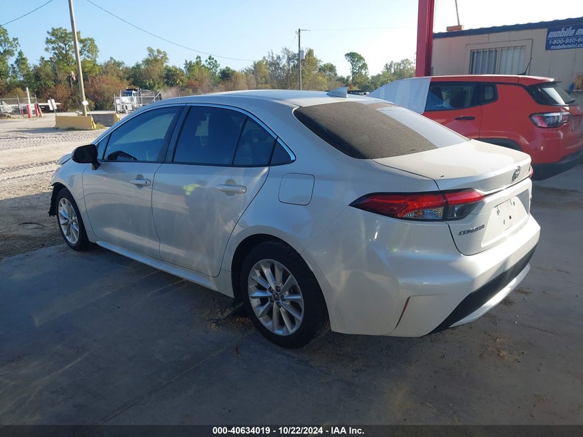 VIN 5YFFPMAE4MP238002 2021 TOYOTA COROLLA XLE