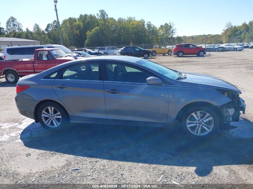 2013 Hyundai Sonata Gls VIN: 5NPEB4AC4DH643492 Lot: 40634039