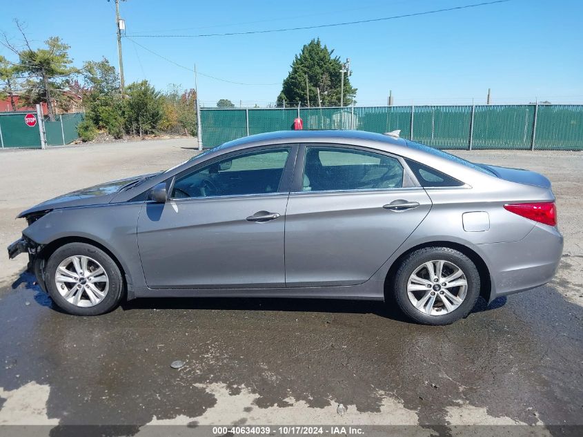 2013 Hyundai Sonata Gls VIN: 5NPEB4AC4DH643492 Lot: 40634039