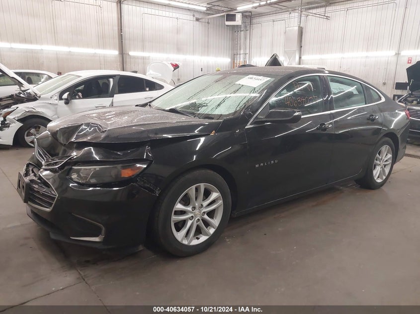 VIN 1G1ZE5ST8HF192556 2017 CHEVROLET MALIBU 1LT
