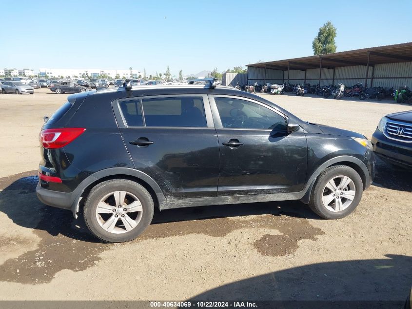 2013 Kia Sportage Lx VIN: KNDPB3A24D7489137 Lot: 40634069