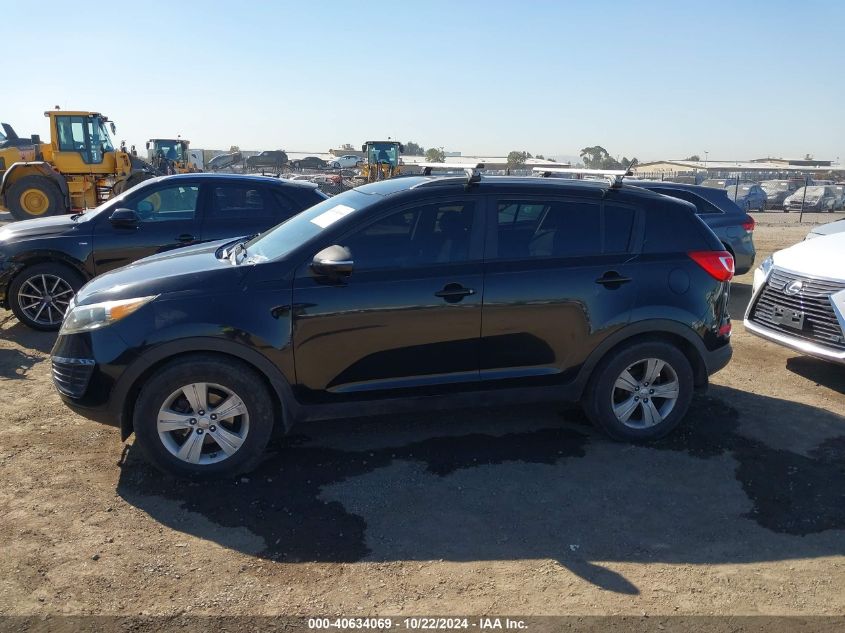 2013 Kia Sportage Lx VIN: KNDPB3A24D7489137 Lot: 40634069