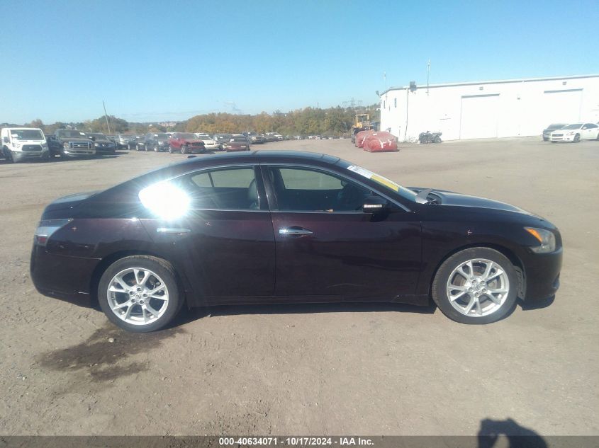 2014 Nissan Maxima 3.5 Sv VIN: 1N4AA5AP0EC476559 Lot: 40634071