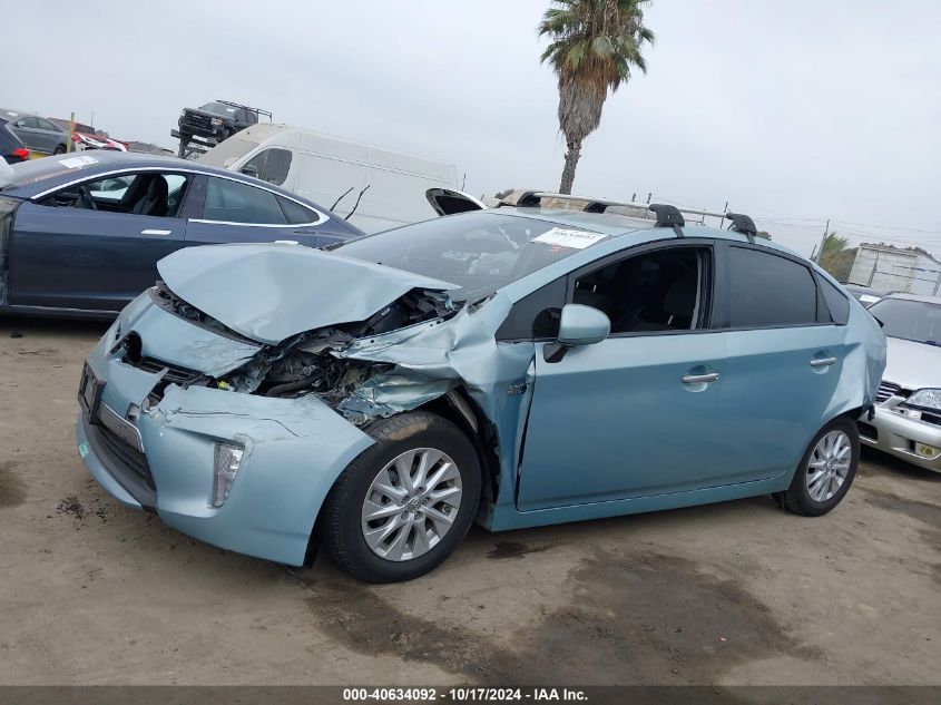 2013 Toyota Prius Plug-In VIN: JTDKN3DP3D3044890 Lot: 40634092