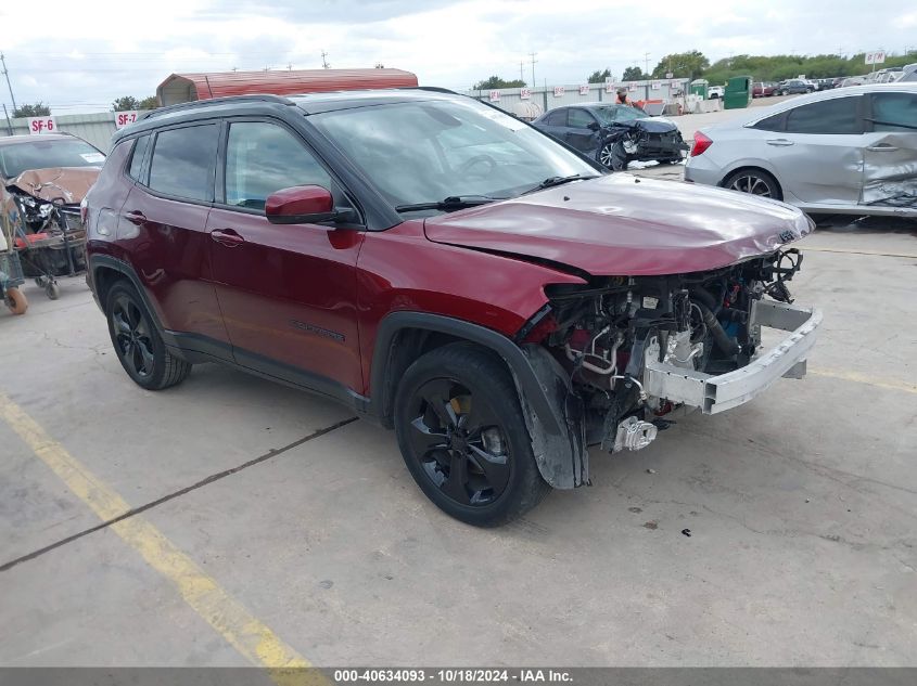 VIN 3C4NJCBB8MT597278 2021 Jeep Compass, Altitude Fwd no.1