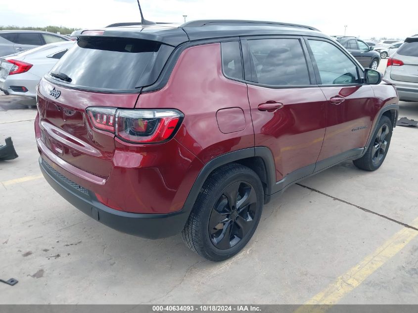 VIN 3C4NJCBB8MT597278 2021 Jeep Compass, Altitude Fwd no.4