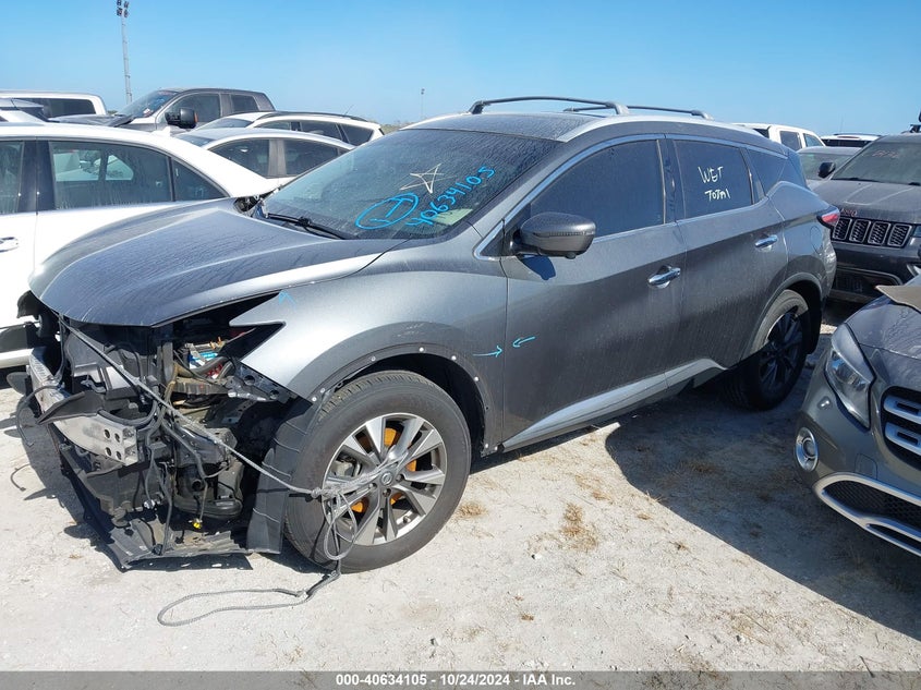 2016 NISSAN MURANO SL - 5N1AZ2MG9GN139081