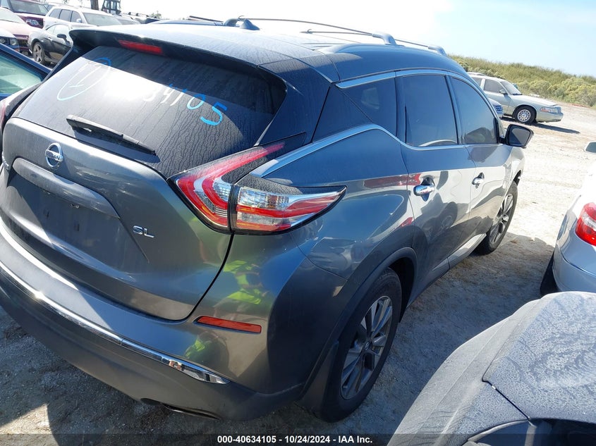 2016 NISSAN MURANO SL - 5N1AZ2MG9GN139081