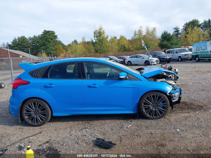 2017 Ford Focus Rs VIN: WF0DP3TH5H4123925 Lot: 40634107