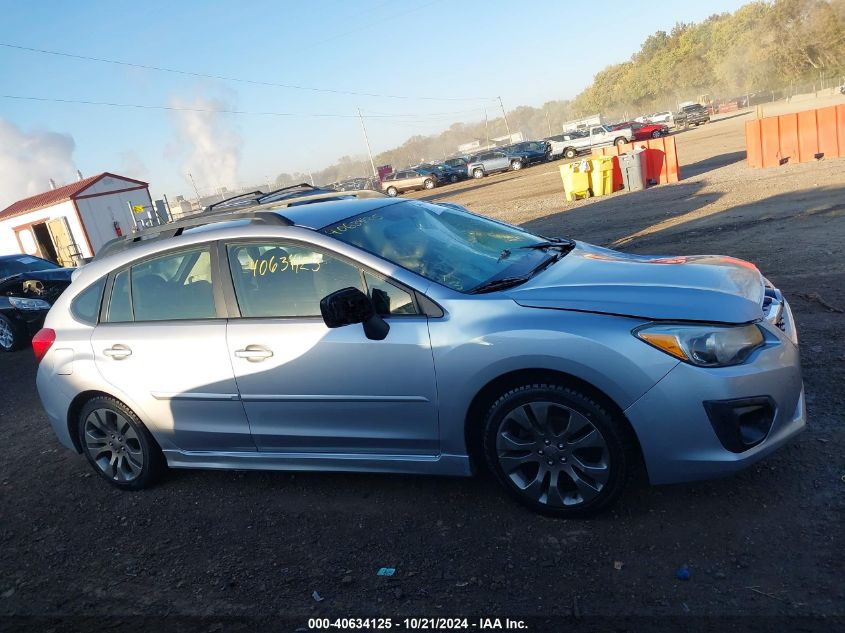 2014 Subaru Impreza Sport Premium VIN: JF1GPAL65E8249800 Lot: 40634125