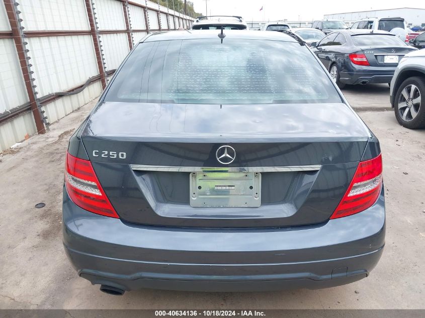 2013 Mercedes-Benz C 250 Luxury/Sport VIN: WDDGF4HB5DR293282 Lot: 40634136