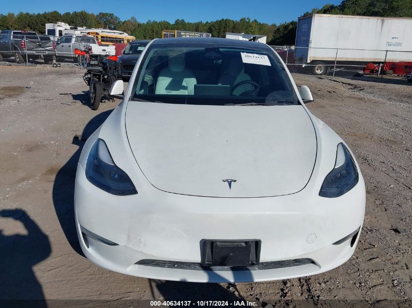 2022 Tesla Model Y Performance Dual Motor All-Wheel Drive VIN: 7SAYGDEF8NF532014 Lot: 40634137