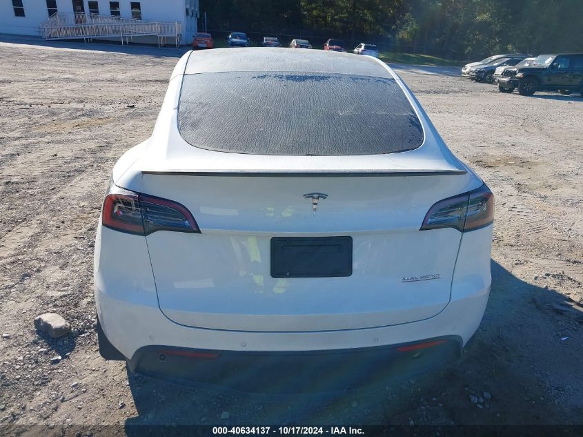 2022 Tesla Model Y Performance Dual Motor All-Wheel Drive VIN: 7SAYGDEF8NF532014 Lot: 40634137