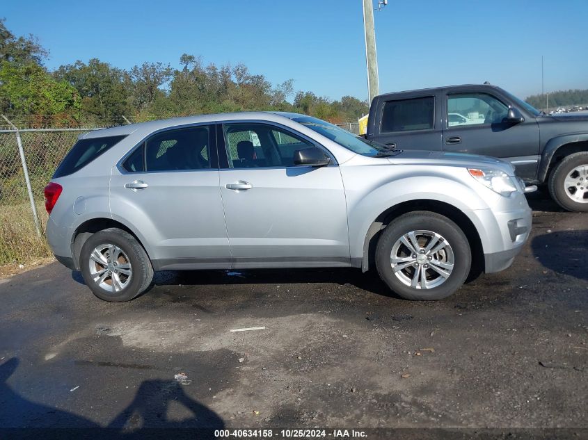 2011 Chevrolet Equinox Ls VIN: 2CNALBEC3B6240885 Lot: 40634158