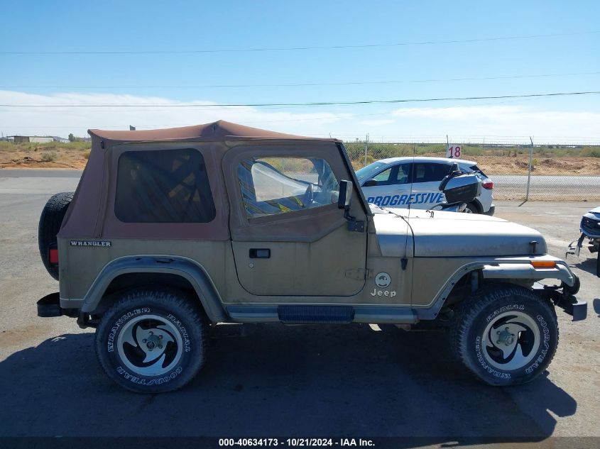 1990 Jeep Wrangler / Yj Sahara VIN: 2J4FY49T5LJ529468 Lot: 40634173