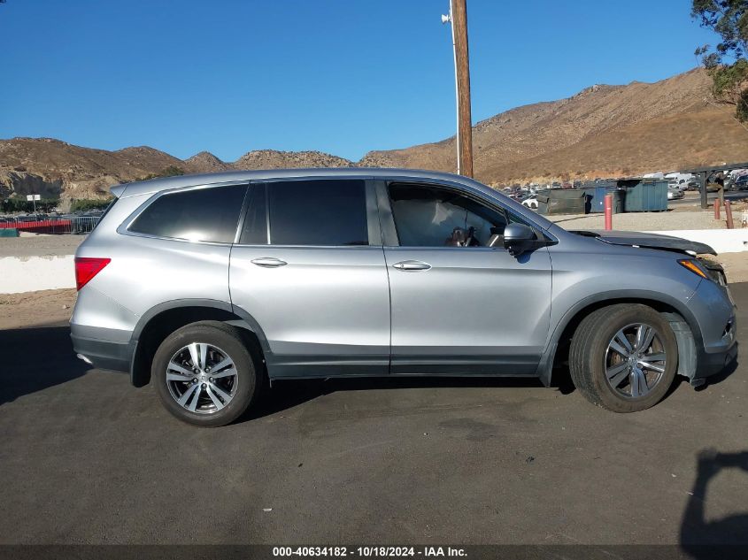 2018 Honda Pilot Ex-L VIN: 5FNYF5H59JB013024 Lot: 40634182