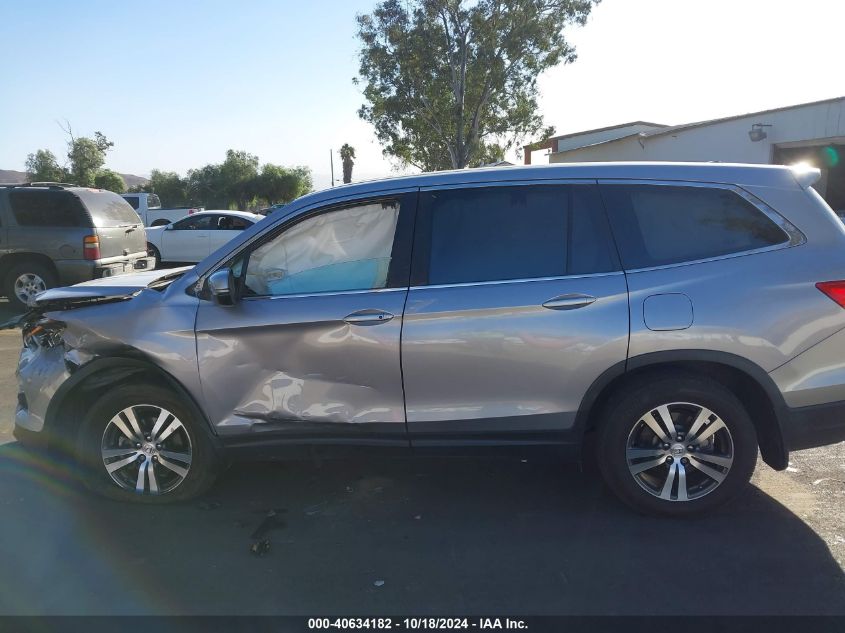 2018 Honda Pilot Ex-L VIN: 5FNYF5H59JB013024 Lot: 40634182