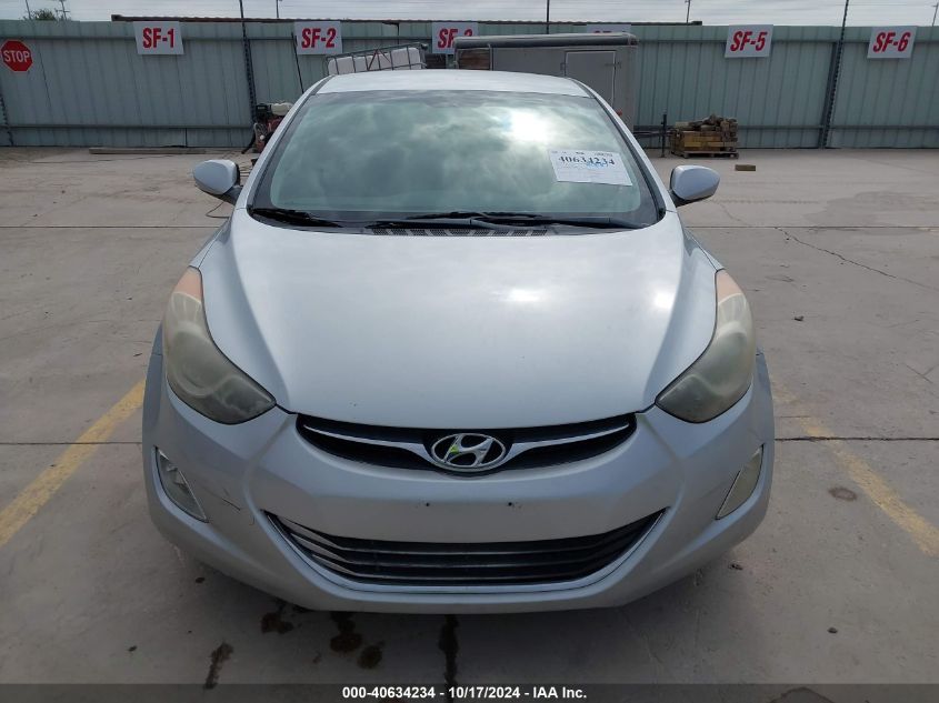 2012 Hyundai Elantra Gls (Ulsan Plant) VIN: KMHDH4AE1CU207906 Lot: 40634234