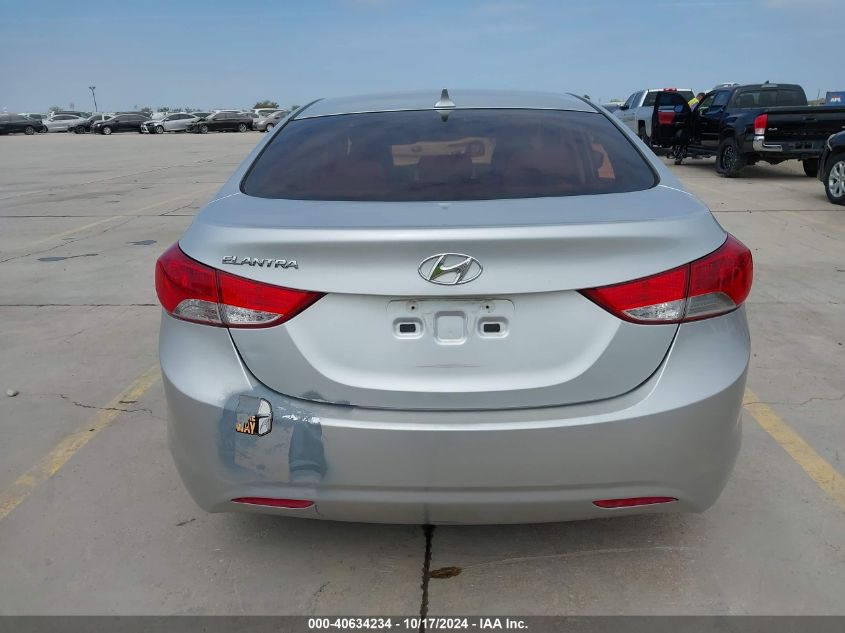 2012 Hyundai Elantra Gls (Ulsan Plant) VIN: KMHDH4AE1CU207906 Lot: 40634234