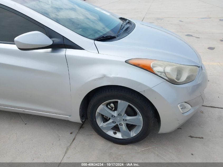 2012 Hyundai Elantra Gls (Ulsan Plant) VIN: KMHDH4AE1CU207906 Lot: 40634234