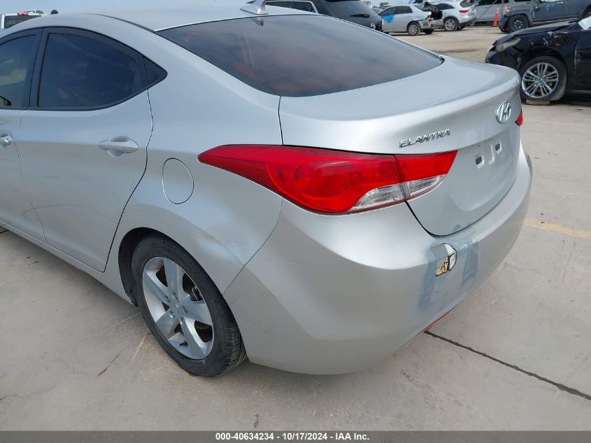 2012 Hyundai Elantra Gls (Ulsan Plant) VIN: KMHDH4AE1CU207906 Lot: 40634234