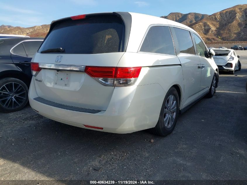 VIN 5FNRL5H49EB059513 2014 Honda Odyssey, EX no.4