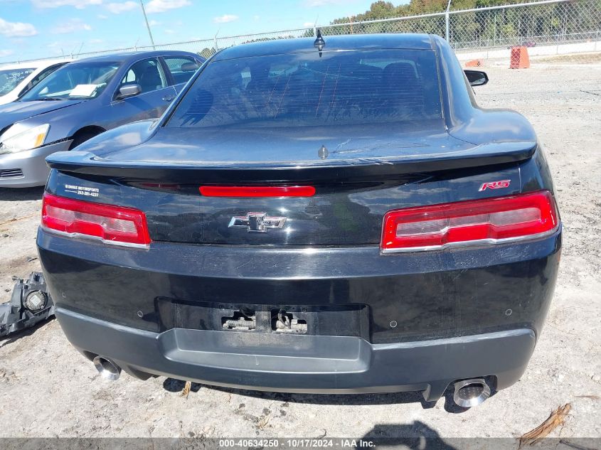 2014 Chevrolet Camaro 2Lt VIN: 2G1FC1E33E9160034 Lot: 40634250